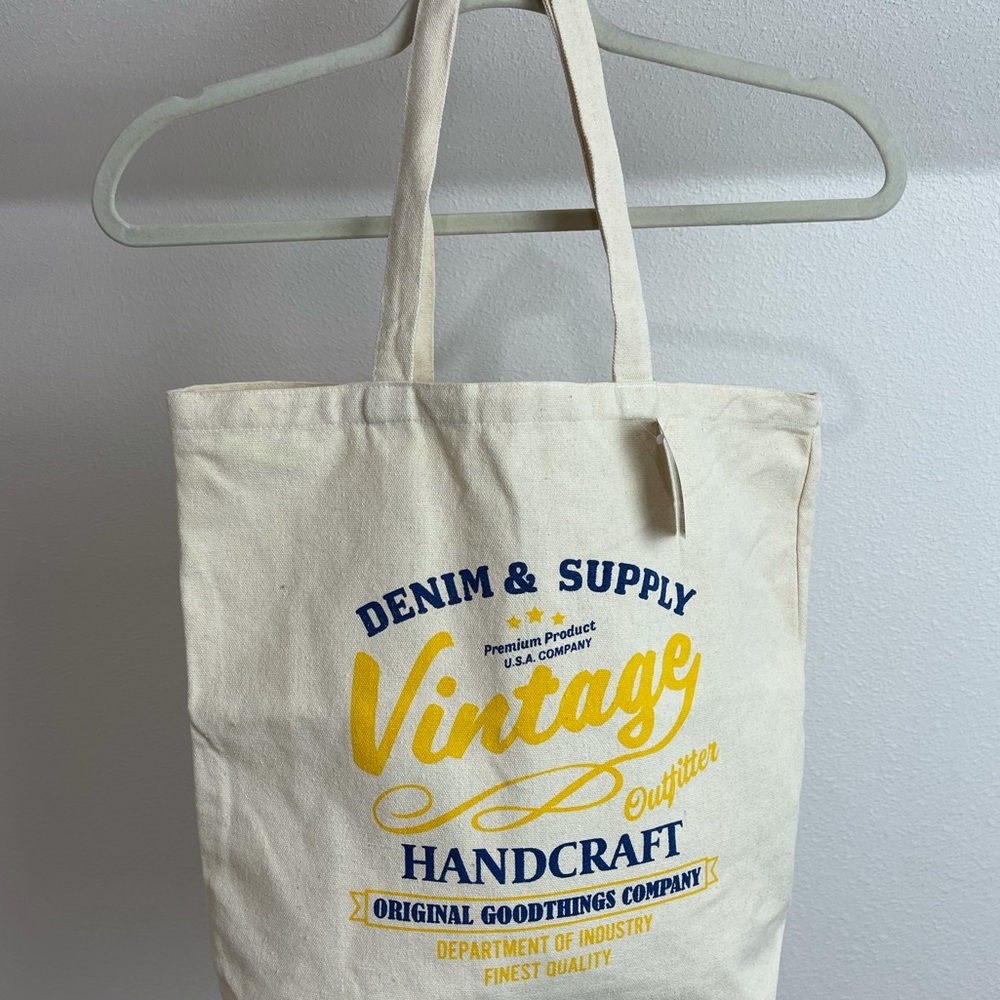 New Daiso Vintage Tote